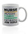 Nurse practitioner gifts 11 oz. white ceramic cup. Female and male nurse practitioner mugs.
