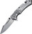 Boker Magnum 01RY188 Freedom Folder Knife with 3 1/2 in. 440 Stainless Steel Blade, Grey