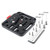 NICEYRIG V Mount Cheese Plate Battery Holder with V-Lock Quick Release Mounting Kit