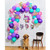 132pcs Mermaid Unicorn Balloon Arch and Garland Kit, 12 Inches 10Inches 5 Inches Premium Unicorn Mermaid Balloons for Mermaid Party, Unicorn Party Supplies Birthday Decorations