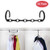 Niclogi Space Saving Hangers Magic Hangers 20 Pack Closet Space Saver Multi Hangers Space Saving Closet Organizer