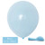100PCS 10inch Blue Balloons Macaron Latex Balloons for Wedding Birthday Party Decoration Baby Shower