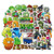 SEBADA 100Pcs Plants vs. Zombies Stickers for Laptop Motorcycle Bicycle Skateboard Luggage Decal Graffiti Patches[No-Duplicate Sticker Pack] HXQX