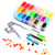 Lynda Snaps and Snap Pliers Set, 360 Sets T5 Plastic Buttons for Sewing and Crafting