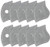 10 Pcs PM2.5 Activated Carbon Filter Insert Replaceable Anti Haze Filter Paper