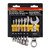 AMPRO  T42093 7 Piece Stubby Combination Wrench Set