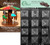 Cybrtrayd Bk-AO129 Pyramid All Occasions Chocolate Candy Mold, Small