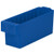 Akro-Mils 31142 AkroDrawer Plastic Storage Drawer, 11-5/8" L x 3-3/4" W x 4-5/8" H, Blue, Case of 6