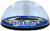 MLB Milwaukee Brewers Miller Park in 2" crystal Magnetized paperweight with Colored Window Gift Box