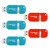 Gigastone V10 16GB 5-Pack USB2.0 Flash Drive 16GB Flash Drive Thumb Drive Memory Stick Pen Drive Capless Retractable Design (Multi Color)