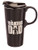 Cypress Home Waking Dad Ceramic Travel Coffee Mug, 17 ounces