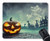 NUOCHUANG Pumpkin Burning In A Graveyard With Ghost Nightmare Rectangle Non Slip Rubber Mouse Pad Mousepad Mat