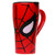 Silver Buffalo MC7088 Marvel Comics Spider-Man Eyes Ceramic Travel Mug with Friction Lid, 18-Ounces