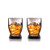 Mighty Mug Barware: Set of 2 15 oz Double Old Fashioned/Stemless Wine Glasses.