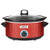 Brentwood Select SC-157R Slow Cooker, 7 Quart, Red