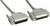 Amphenol CS-DSPMDB25MF-018 25-Pin DB25 Premium D-Sub Cable, Shielded, Male/Female, 18', Gray