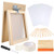 Caydo 27 Pieces Screen Printing Starter kit Include 8 x 10 Inch Silk Screen Printing Frame with 110 White Mesh, Screen Frame Butterfly Hinge Clamp and Tools for Screen Printing