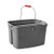Rubbermaid Commercial Double Pail Plastic Bucket, 19 Quart, Gray, FG262888GRAY