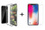 iPhone Xs Max Case, TPU and PC 2 in 1 Protective Case Plus Screen Protector for iPhone Xs Max, 2018 Transparent iPhone case 6.5" Screen, iPhone Xs Max Tempered Glass Screen Protector