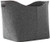 Three By Three Seattle Felt Like it! Basket, Charcoal, Large (48103)