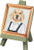 Primitives by Kathy Mini Easel Golden Retriever Home Decor