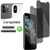 Privacy Screen Protector for iPhone 11 Pro/iPhone X/iPhone Xs Anti-Spy and Camera Lens Protector,Full Coverage iPhone 11 Pro/X/Xs Tempered Glass Screen Protector (5.8" Display) [Case Friendly]