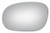 Burco 4312 Flat Driver Side Power Replacement Mirror Glass (Mount Not Included) for 08-15 Dodge Challenger (2008, 2009, 2010, 2011, 2012, 2013, 2014, 2015)