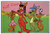 LA RUG Children's Rug, 19" x 29", Multi-Color