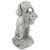 Design Toscano EU1379 Man's Best Friend Dog with Basket Outdoor Garden Statue, 19 Inch, Two Tone Stone