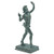 Design Toscano WU75696 Dancing Faunus of Pompeii Bacchus Roman God Statue, Large, 10 Inch, Polyresin, Bronze Verdigris Finish