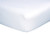 Trend Lab 100% Cotton Flannel Fitted Crib Sheet, White