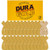 Dura-Gold - Premium Hook & Loop - 24 Sheets of 320 Grit 12-Hole Hook & Loop Sanding Sheets for Mouse Sanders - Box of 24 Sheets fits Black and Decker mouse sanders