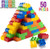 Prextex 50 Piece Classic Big Building Bricks Large Toy Blocks STEM Toy Bricks Set Compatible with All Major Brands Perfect Beginner Pack or Bricks Refill Set for All Ages