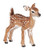 Papo White-Tailed Fawn Figure, Multicolor