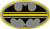 Batman DC Comics Striped Logo Sticker