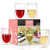 Eparé Wine Glasses - 13oz Set of 4 - Double-Walled Glassware - Stemless Drinking Glass - Red & White Wine Tumblers