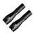 LED Tactical Flashlight, 2PCS Super Bright High Lumen Flashlights Portable Outdoor Water Resistant Zoomable Handheld Light with 5 Modes for Outdoor Camping Hiking Emergency
