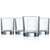 Luminarc N7517 Islande 10 Ounce On The Rocks Glass, Set Of 4, Short, Clear