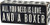 Primitives by Kathy 24983 Paw Print Trimmed Box Sign, 5 x 6-Inches, Boxer