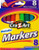 Cra-Z-Art Bold Washable Broadline Markers, 8 Counts