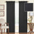 Eclipse Samara Blackout Energy-Efficient Thermal Curtain Panel, 42" x 63", Black