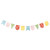 Fun Express - 1st Circus Pennant Banner for Birthday - Party Decor - Hanging Decor - Pennants - Birthday - 1 Piece