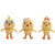 Canticos Nickelodeon The Little Chickies: Los Pollitos Small Plush with Sound Bundle Pack, Yellow