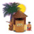 Creative Converting Honeycomb Centerpiece, Luau Tiki Hut