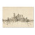 Pittsburgh Skyline Sheet Music II by Michael Tompsett, 12x19-Inch Canvas Wall Art