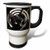 3dRose Black Cats Spell Stainless Steel Travel Mug, 14-Ounce