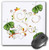 3Drose LLC 8 X 8 X 0.25 Inches Mouse Pad, Pretty Delicate Art and Butterflies Pattern (Mp_108064_1)