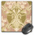 3Drose LLC 8 X 8 X 0.25 Inches Mouse Pad, Vintage Art Nouveau Lovely Flowers and Knots Abstract Design (Mp_113450_1)