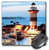 3dRose Harbour Town Lighthouse at Hilton Head Island at Dusk Mouse Pad (mp_61725_1)