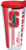 Tervis 1229711 Stanford Cardinal College Pride Tumbler with Wrap and Red Lid 24oz, Clear